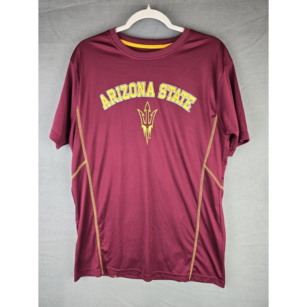 Arizona State University Sun Devils T-Shirt Mens NCAA ASU Graphic Tee College Fo